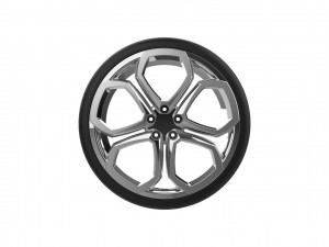 Automotive Car Wheel Rim 3D 打印模型