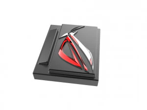 Asus ROG logo base 3D Print Model