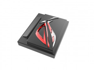 Asus ROG logo base 3D Принт Модель