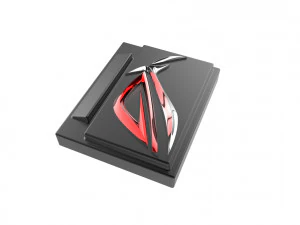 Asus ROG logo base 3D Print Model