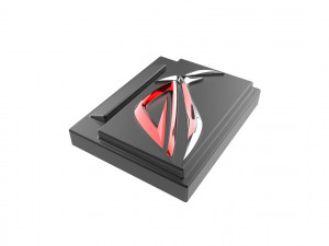 Asus ROG logo base 3D Принт Модель