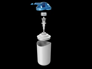 The Umbra Curve Soap Dispenser 3D Print Model