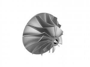 Turbocharger inlet compressor 3D Print Model