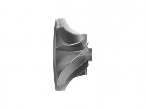 Turbocharger inlet compressor Model Cetak 3D