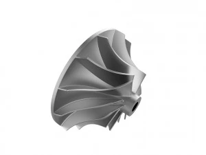 Turbocharger inlet compressor 3D Print Model