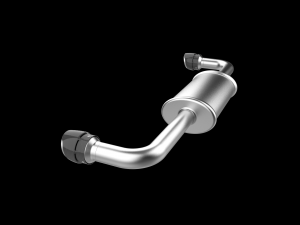 Car Exhaust with Dual Mufflers 3D 打印模型