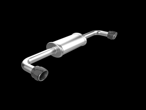 Car Exhaust with Dual Mufflers 3D 打印模型