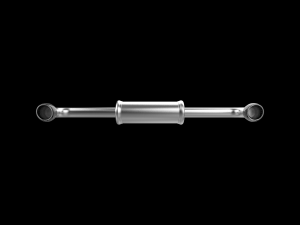 Car Exhaust with Dual Mufflers 3D 打印模型