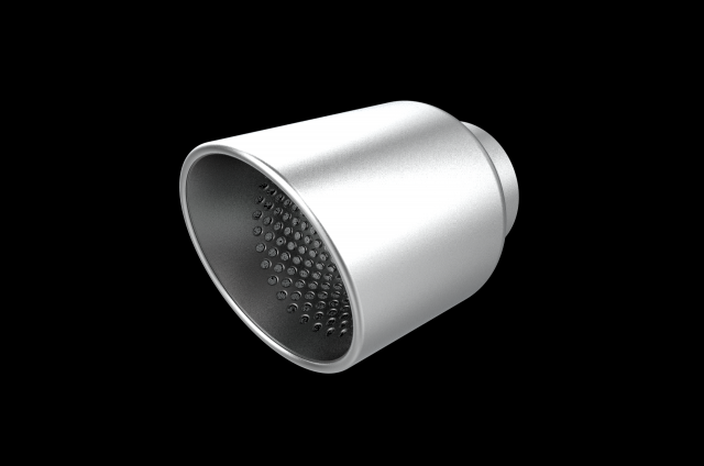 Exhaust Muffler Tip Modelo de Impressão 3D .c4d .max .obj .3ds .fbx .stl .blend 