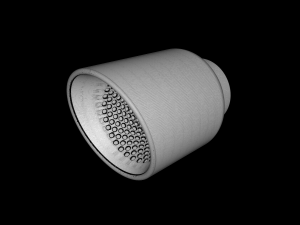 Exhaust Muffler Tip Modelo de Impressão 3D