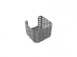 Wooven Desk note paper holder 3D Print Model