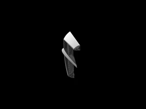 Automotive Side Fender Fin 3D Print Model