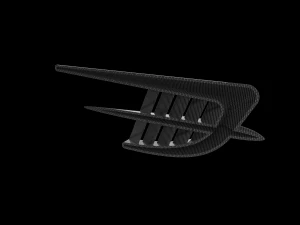 Automotive Side Fender Fin 3D Print Model