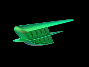 Automotive Side Fender Fin 3D-Druckmodell