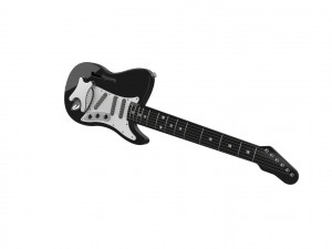 Electric Guitar 3D Print Model