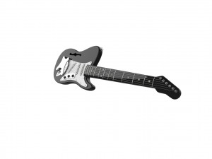 Electric Guitar 3D Print Model