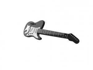 Electric Guitar 3D Print Model
