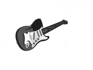 Electric Guitar 3D Print Model