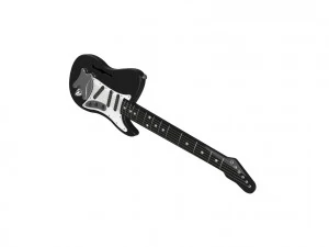 Electric Guitar 3D Print Model