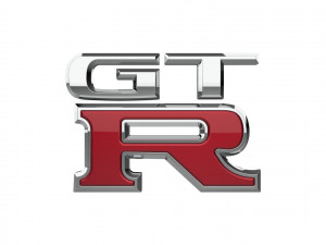 GT-R Logo emblem Modelo 3D