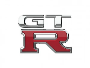 GT-R Logo emblem 3D Model