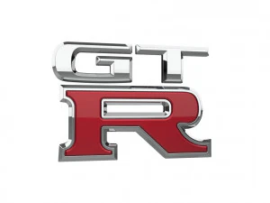 GT-R Logo emblem 3D Model