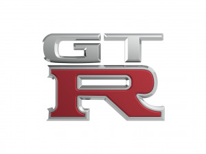 GT-R Logo emblem Modelo 3D