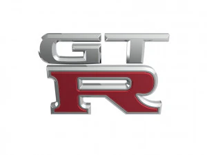 GT-R Logo emblem 3D Model