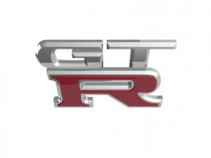 GT-R Logo emblem 3D Model