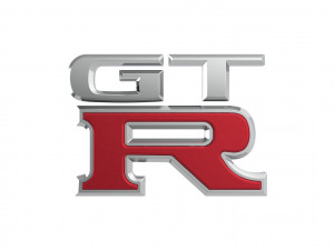GT-R Logo emblem Modelo 3D