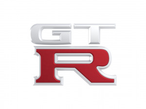 GT-R Logo emblem Modelo 3D