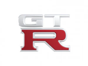 GT-R Logo emblem 3D Model