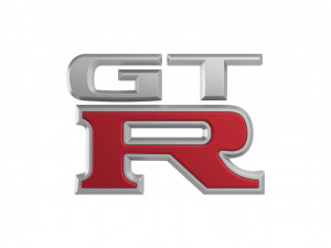 GT-R Logo emblem Modelo 3D