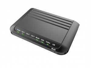 Modem router concept Model 3D