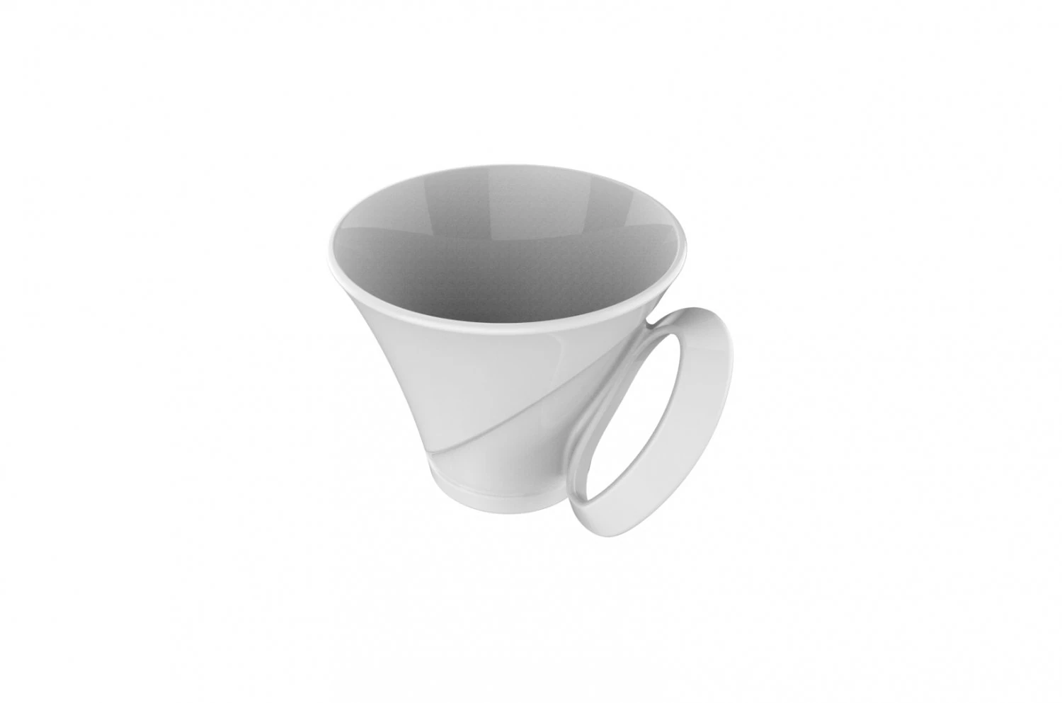 Tea cup 3D Model .c4d .max .obj .3ds .fbx .stl .blend 