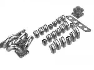 Exhaust Header Turbo Manifold 3D Puzzle Toy 3D Print Model