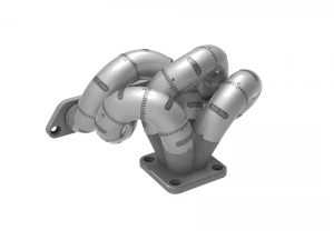 Exhaust Header Turbo Manifold 3D Puzzle Toy 3D Print Model