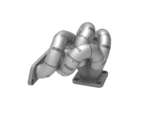 Exhaust Header Turbo Manifold 3D Puzzle Toy 3D Print Model in
