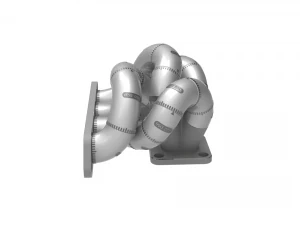 Exhaust Header Turbo Manifold 3D Puzzle Toy 3D Print Model