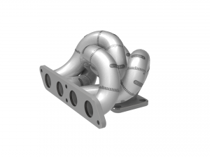Exhaust Header Turbo Manifold 3D Puzzle Toy 3D 프린트 모델