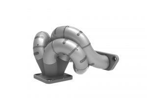 Exhaust Header Turbo Manifold 3D Puzzle Toy 3D 프린트 모델