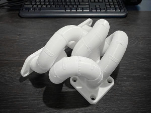 Exhaust Header Turbo Manifold 3D Puzzle Toy 3D Принт Модель