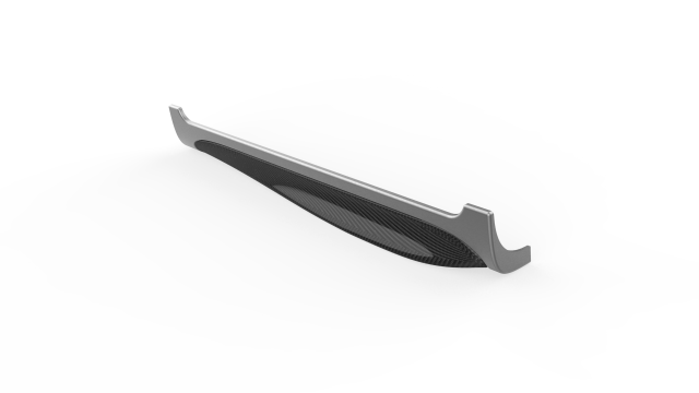 Automotive Sport Side Skirt 3D 프린트 모델 .c4d .max .obj .3ds .fbx .stl .blend 
