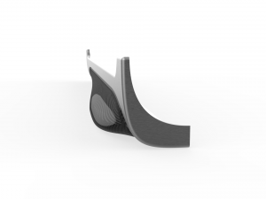 Automotive Sport Side Skirt 3D 프린트 모델