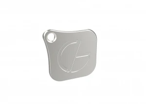 Qr Code Keychain 3D Print Model