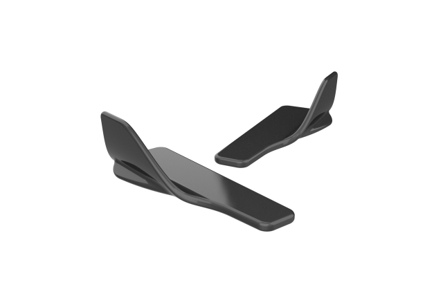 Car Side Skirt Wing Modelo de Impressão 3D .c4d .max .obj .3ds .fbx .stl .blend 