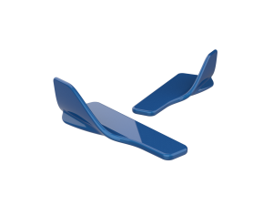 Car Side Skirt Wing Modelo de Impressão 3D