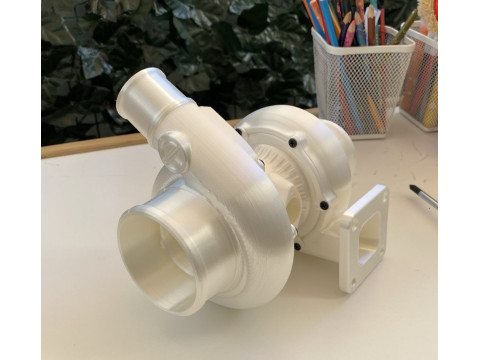 Turbocharger Toy Decoration 3Dプリントモデル