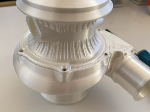 Turbocharger Toy Decoration 3Dプリントモデル