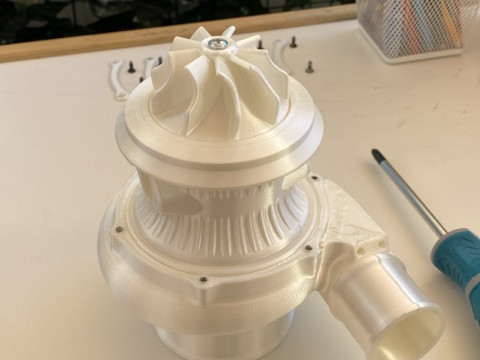 Turbocharger Toy Decoration 3Dプリントモデル